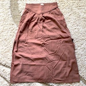Aritzia midi skirt